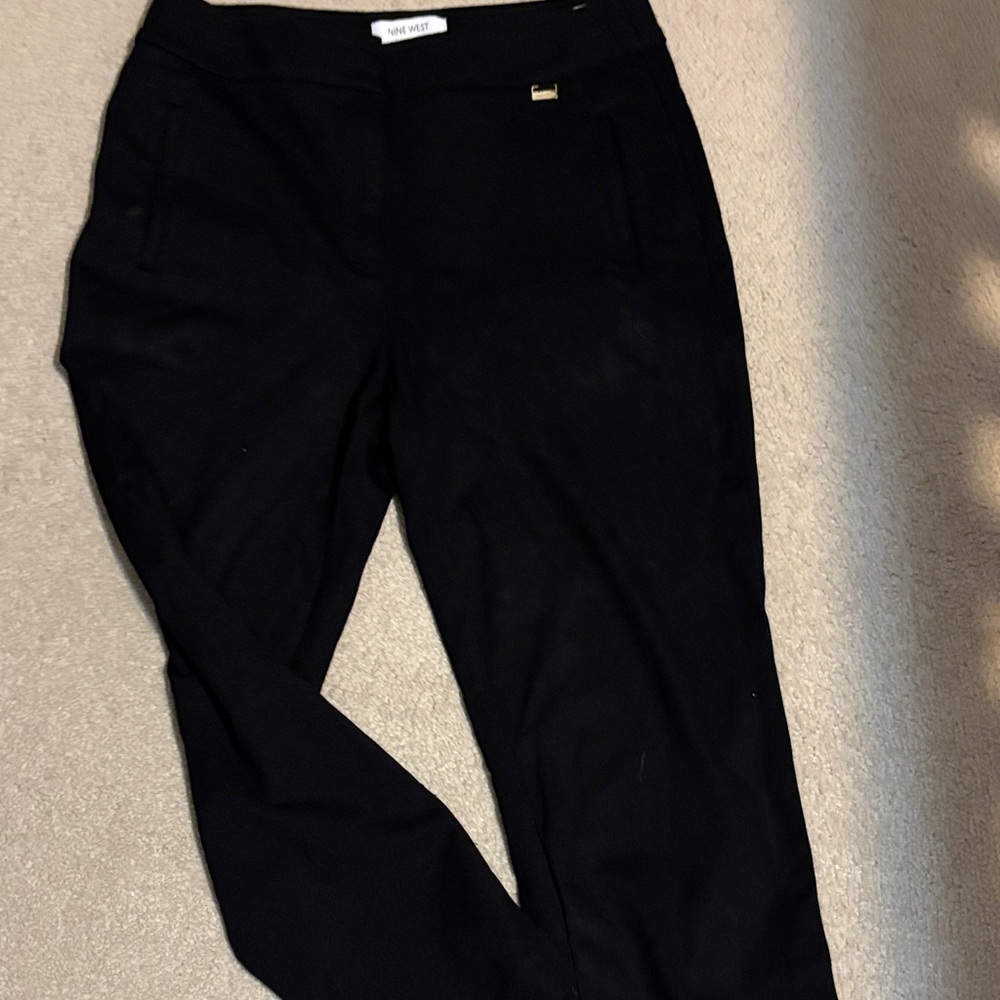 Women's Nine West soft black Pants slacks